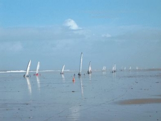 Competition char a voile